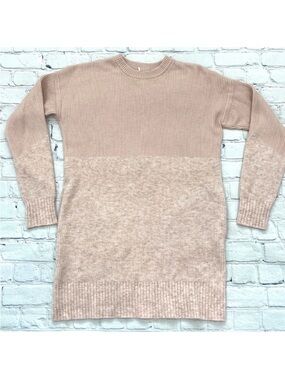 Lululemon Athleta Restful Blush Knit Sweater Long Sleeve Size 8